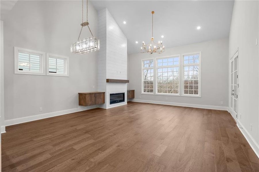 Spacious, unfurnished interior of a new home in Waterside Single Family, Peachtree Corners (Image 45). Spacious, unfurnished interior of a new home in Waterside Single Family, Peachtree Corners (Image 45).