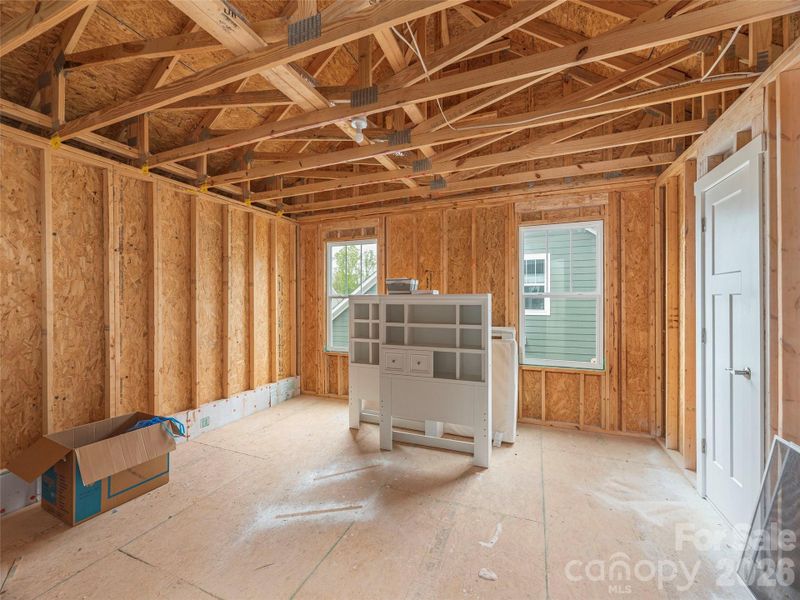 In-progress construction of a new home in , Fletcher, NC (Image 26).