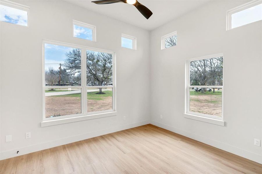 Spacious, unfurnished interior of a new home in , Willow Park (Image 21).