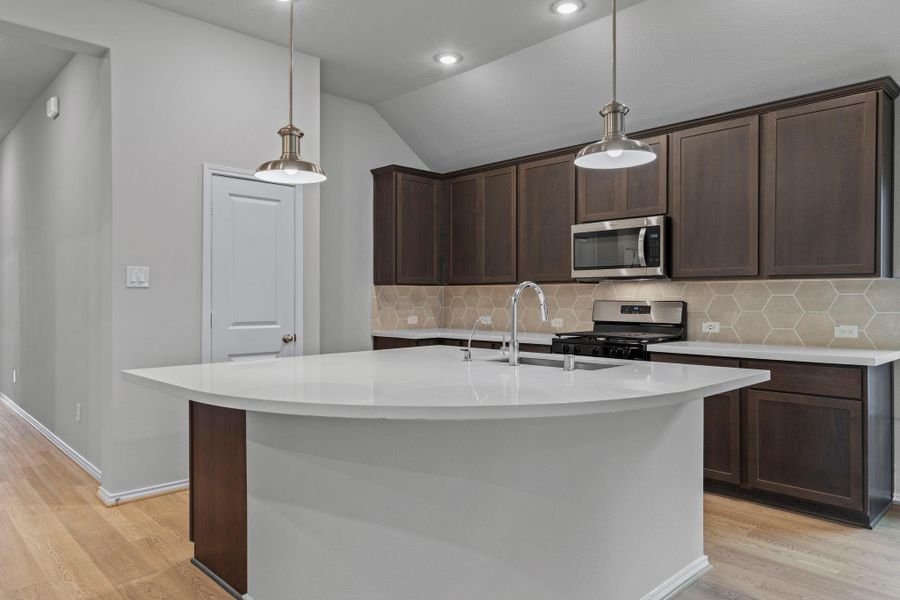 Furnished interior view inside a new home in , Spring (Image 7).