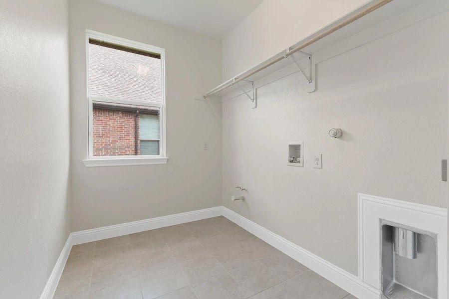 Laundry Room | Concept 2795 at Redden Farms - Classic Series in Midlothian, TX by Landsea Homes