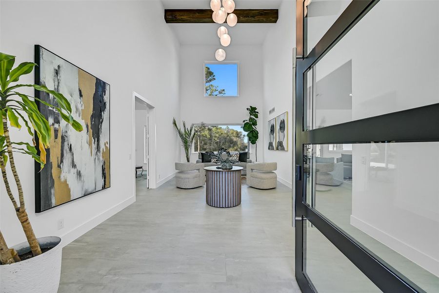 Furnished interior view inside a new home in , Manvel (Image 15).