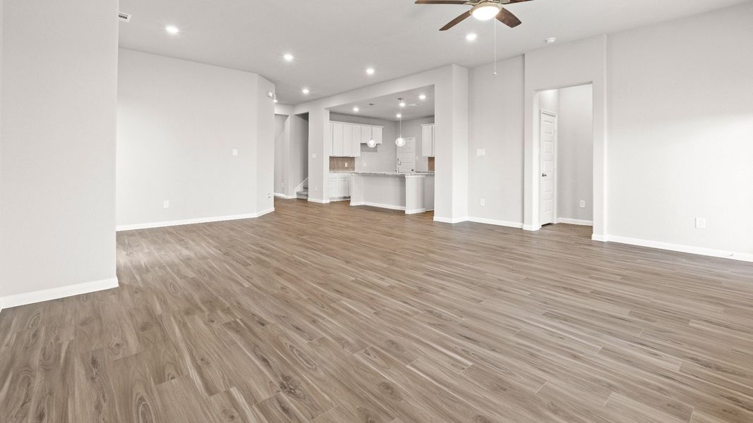 Representative unfurnished interior of a home built from the The Landry by Legend Homes in Bluestem, Brookshire (Image 11).