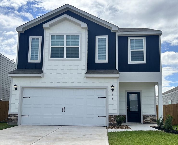 The inviting exterior of the Osage floor plan. The inviting exterior of the Osage floor plan.