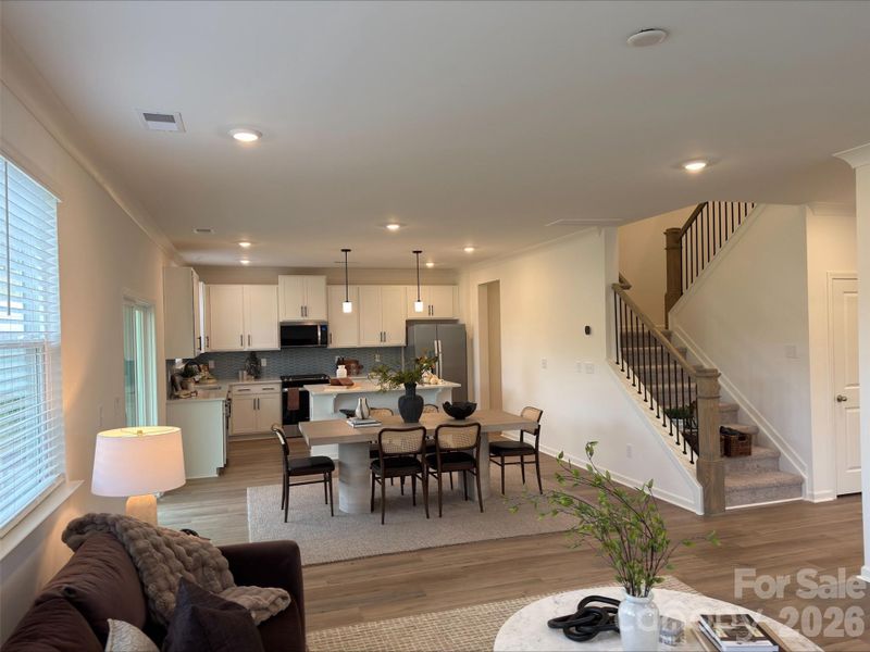 Furnished interior view inside a new home in Bella Vista Heritage, Denver (Image 4).