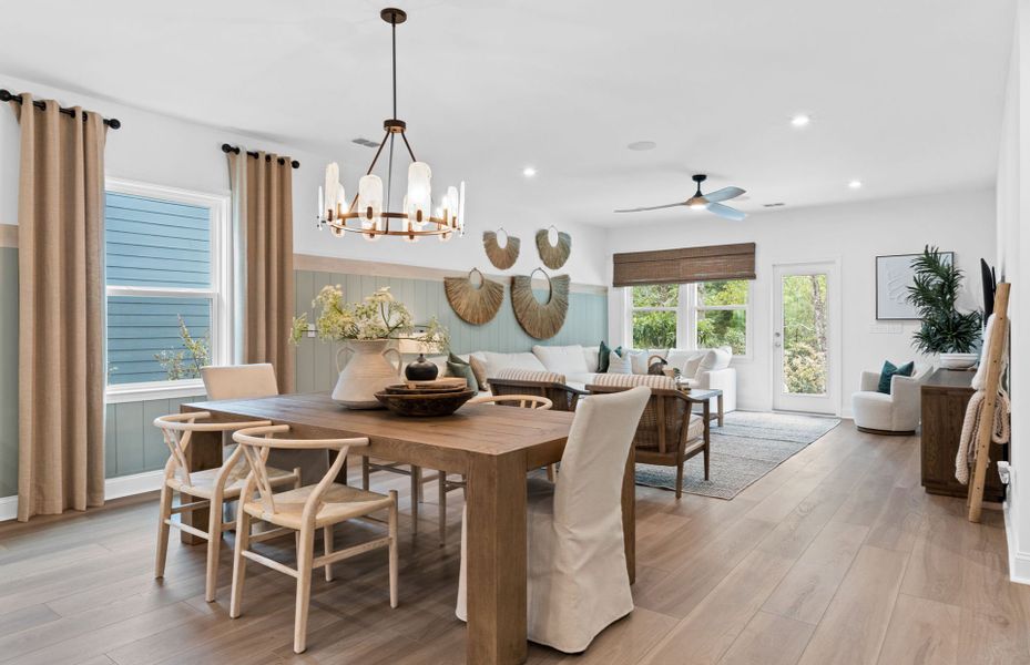 Furnished interior view inside a new home in Solserra, Shallotte (Image 15). Furnished interior view inside a new home in Solserra, Shallotte (Image 15).
