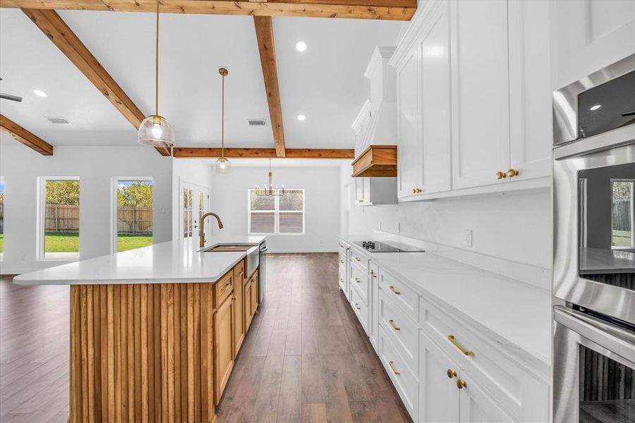 Furnished interior view inside a new home in , Hewitt (Image 5).