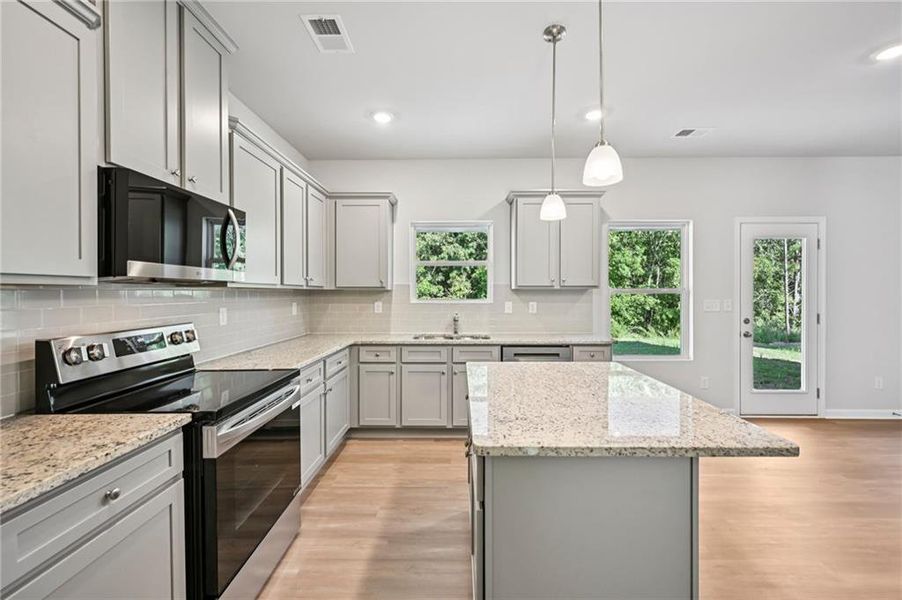Furnished interior view inside a new home in , Woodstock (Image 8).