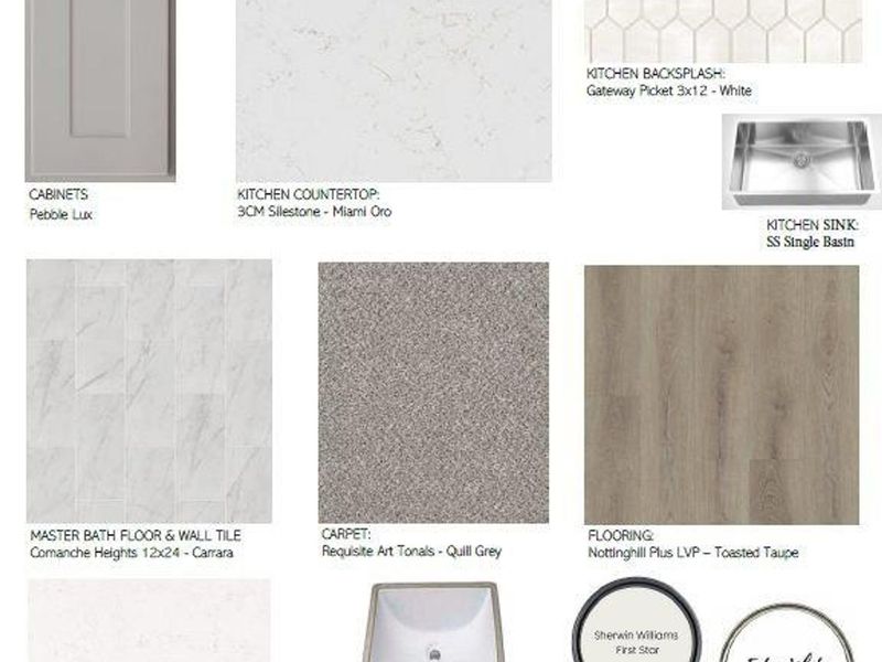 Sample of building materials used in homes in Sierra Vista, Rosharon (Image 4). Sample of building materials used in homes in Sierra Vista, Rosharon (Image 4).