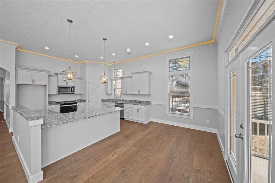 Furnished interior view inside a new home in Lakeside at Blue Ridge Plantation, Taylors (Image 9).