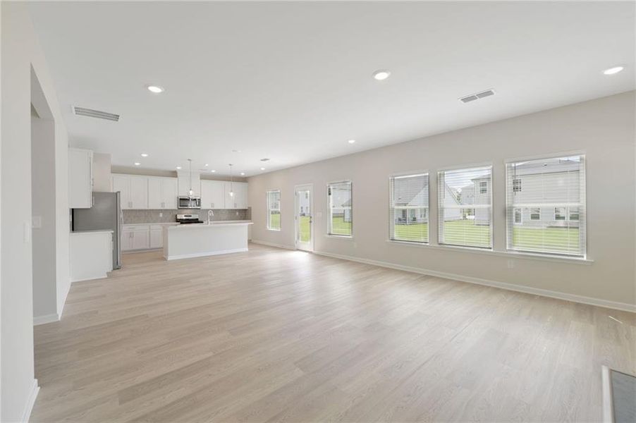 Spacious, unfurnished interior of a new home in Parkside at Grayson, Grayson (Image 37).