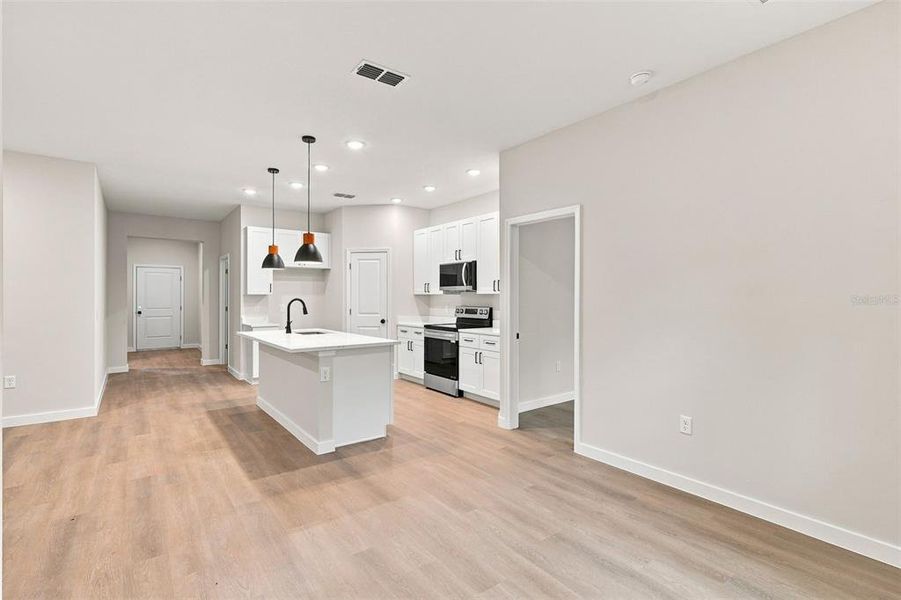 Furnished interior view inside a new home in , Mount Plymouth (Image 13). Furnished interior view inside a new home in , Mount Plymouth (Image 13).