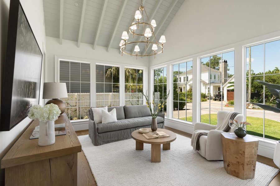 Furnished interior view inside a new home in , Mount Pleasant (Image 42).