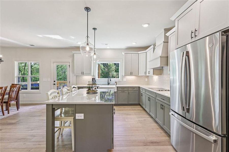 Furnished interior view inside a new home in , Hoschton (Image 47).