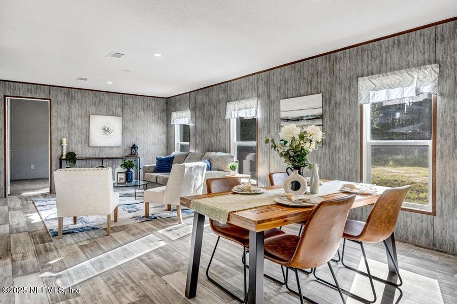Furnished interior view inside a new home in , Hastings (Image 14).