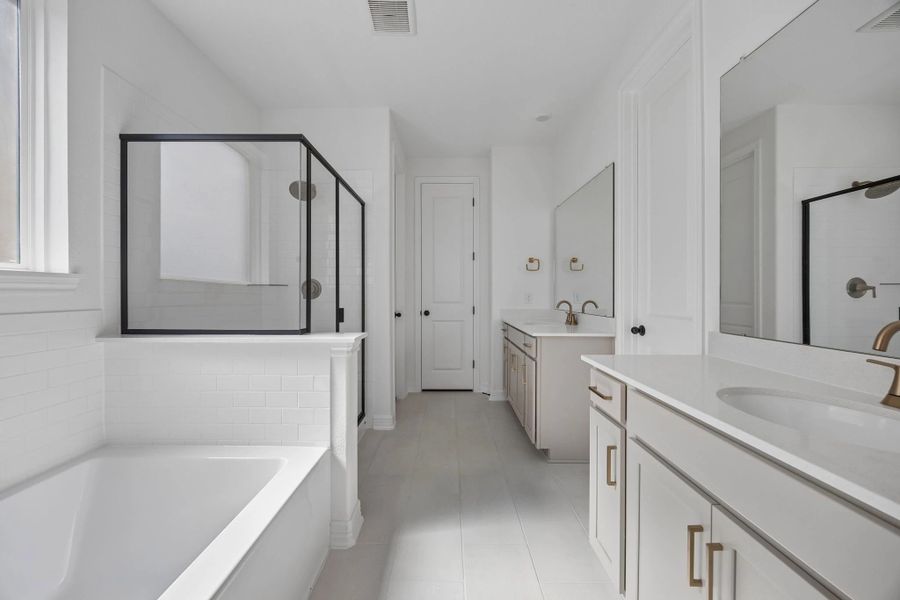 Furnished interior view inside a new home in Brookewater, Rosenberg (Image 9).