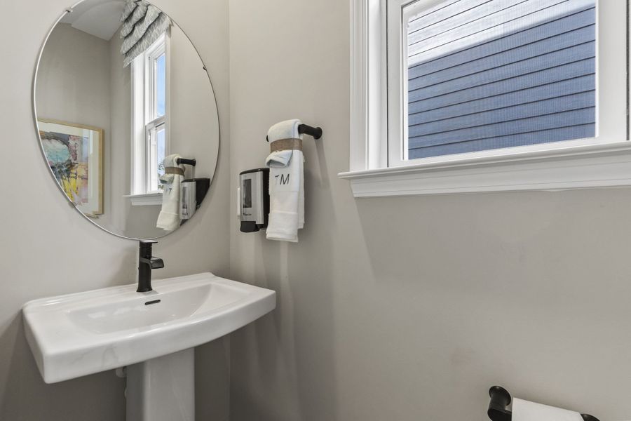 Furnished interior view inside a new home in The Coves on Lake Wylie, Charlotte (Image 14).