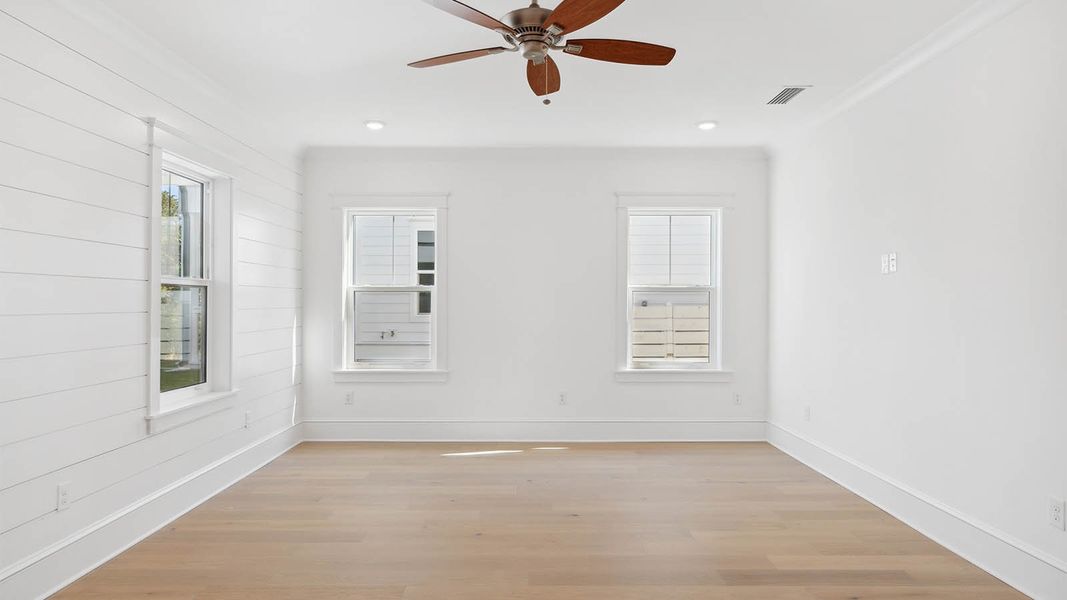 Representative unfurnished interior of a home built from the Cayman by D.R. Horton in Parkside, Santa Rosa Beach (Image 23).