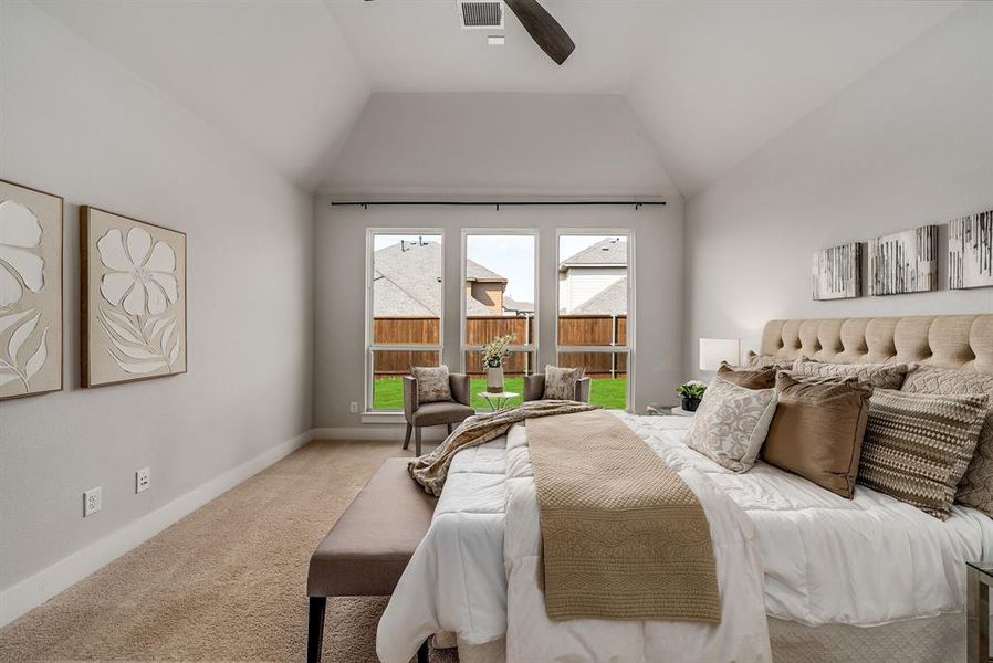 Furnished interior view inside a new home in Edgewood Creek, Celina (Image 9).