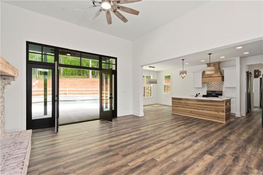 Furnished interior view inside a new home in , Rydal (Image 14). Furnished interior view inside a new home in , Rydal (Image 14).