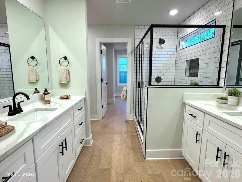 Furnished interior view inside a new home in , Denver (Image 5).