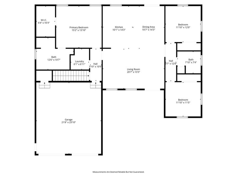 2D floor plan layout of this home in , Lenoir, NC (Image 6).