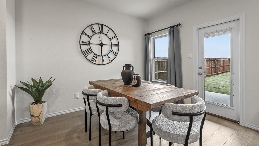 Furnished interior view inside a new home in Bluff Springs, Ferris (Image 7).