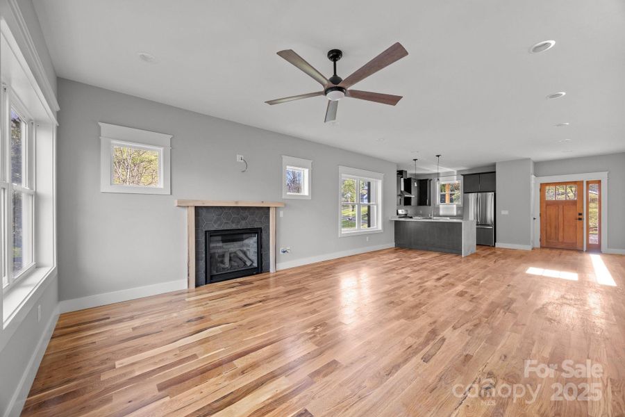 Spacious, unfurnished interior of a new home in , Asheville (Image 11). Spacious, unfurnished interior of a new home in , Asheville (Image 11).