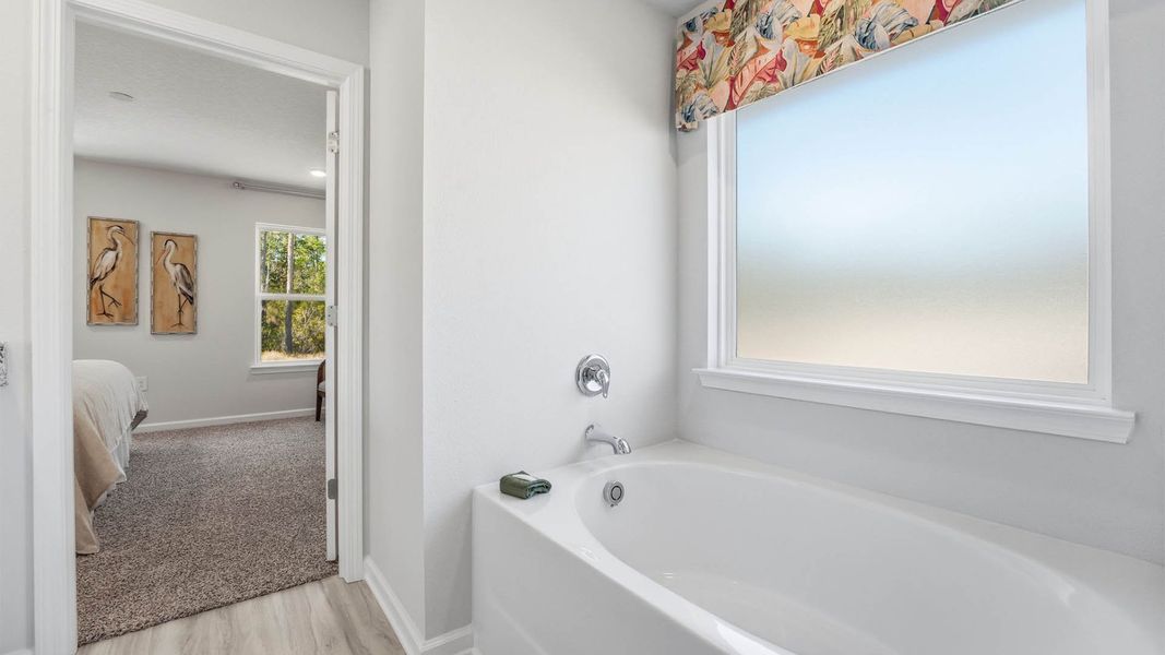 Furnished interior view inside a new home in Chateau Nemours, Port Saint Joe (Image 24).