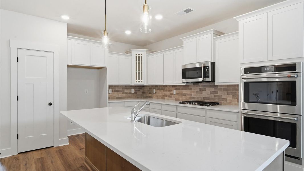 Furnished interior view inside a new home in Creeks at Midway, Anderson (Image 18).