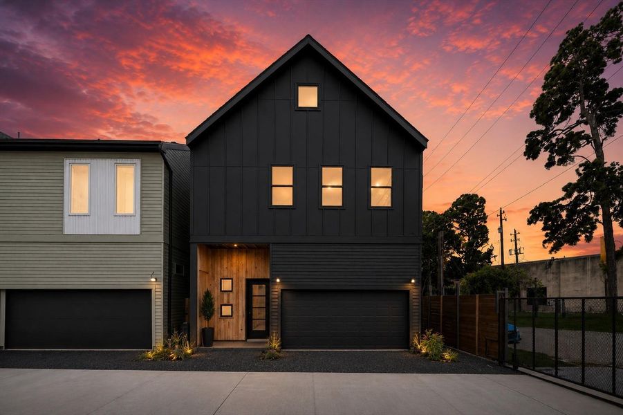 Renering: Front exterior Renering: Front exterior