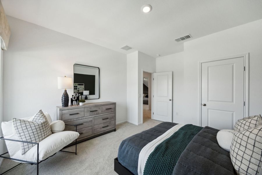 Representative furnished interior of a home built from the Hamilton by Pulte Homes in Windcress, Cove (Image 8). Representative furnished interior of a home built from the Hamilton by Pulte Homes in Windcress, Cove (Image 8).