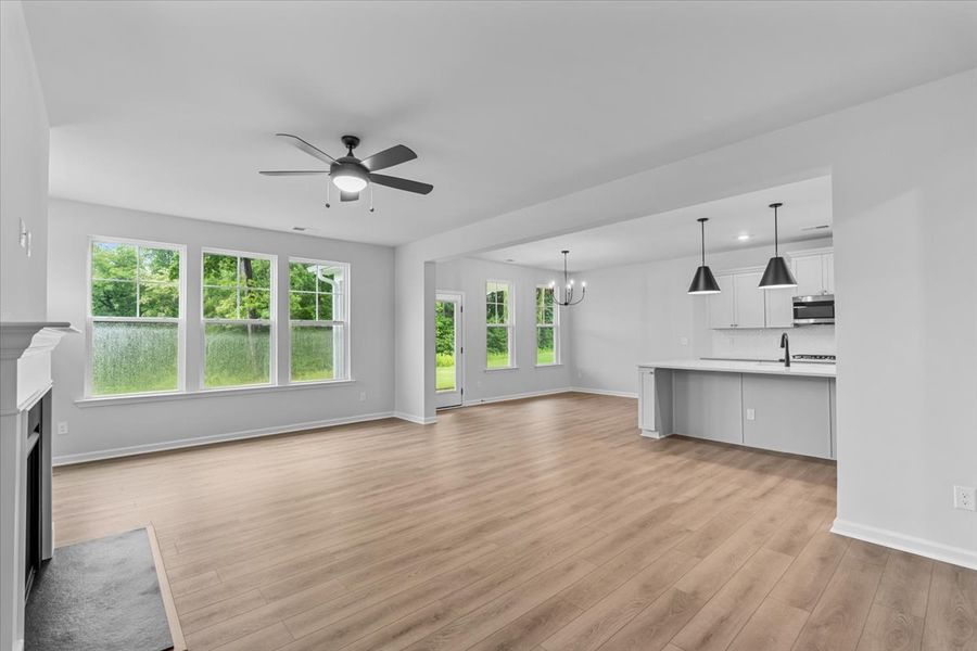 Spacious, unfurnished interior of a new home in Fieldstone, Lexington (Image 29). Spacious, unfurnished interior of a new home in Fieldstone, Lexington (Image 29).