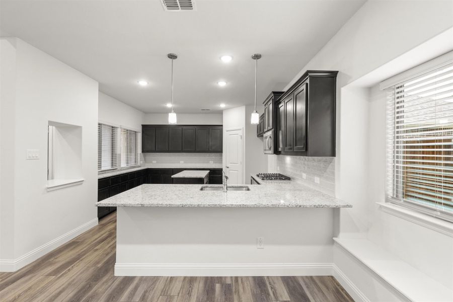 Furnished interior view inside a new home in The Reserve at Spiritas Ranch, Little Elm (Image 3).