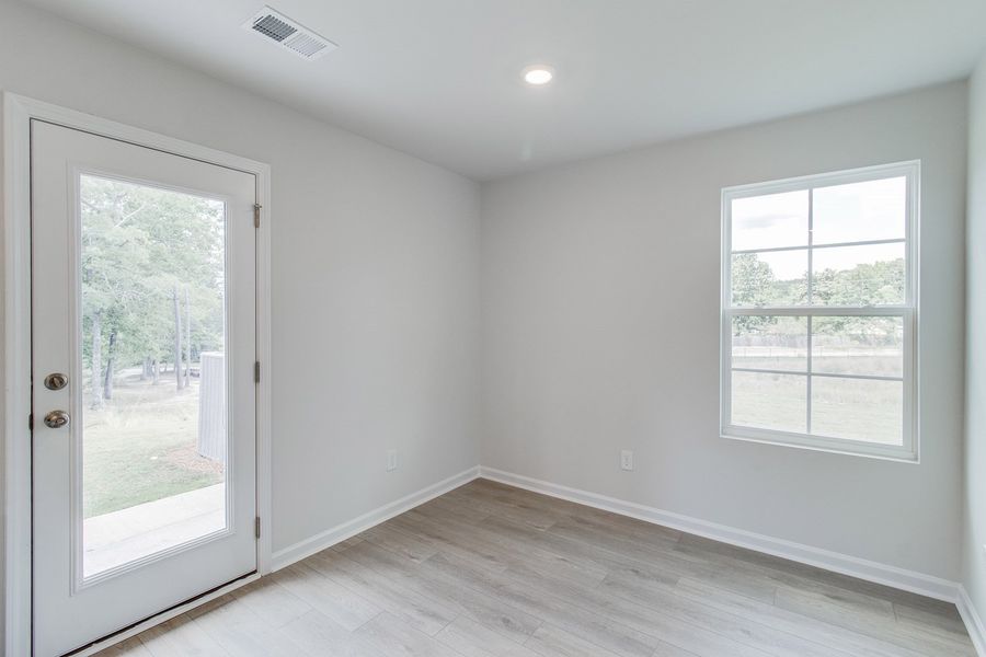 Spacious, unfurnished interior of a new home in Padgett Commons, Hopkins (Image 17). Spacious, unfurnished interior of a new home in Padgett Commons, Hopkins (Image 17).