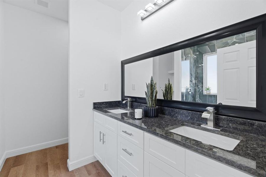 Furnished interior view inside a new home in , Dallas (Image 9).