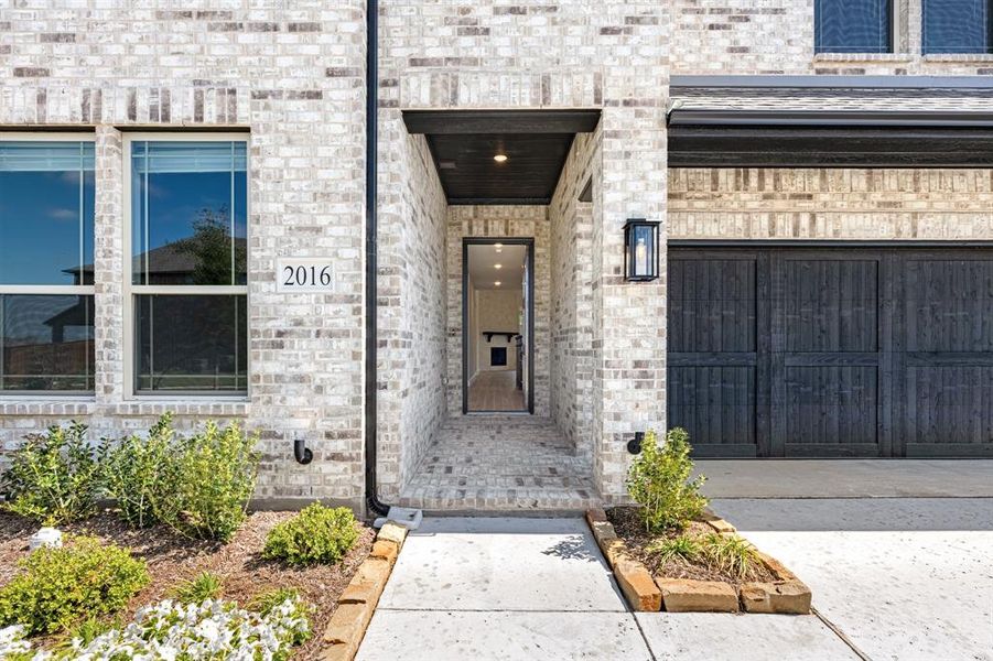 Exterior details and patio area of a home in Devonshire, Forney (Image 22).