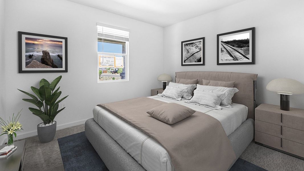 Furnished interior view inside a new home in Prada, Phoenix (Image 6). Furnished interior view inside a new home in Prada, Phoenix (Image 6).