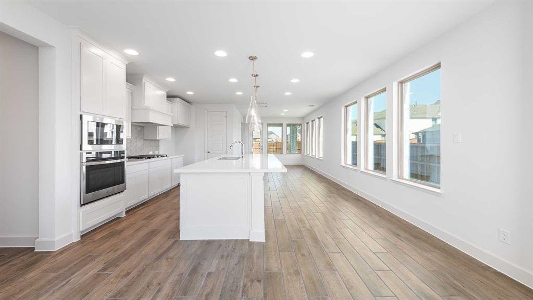 Spacious, unfurnished interior of a new home in The Parks At Wilson Creek 40', Celina (Image 16). Spacious, unfurnished interior of a new home in The Parks At Wilson Creek 40', Celina (Image 16).