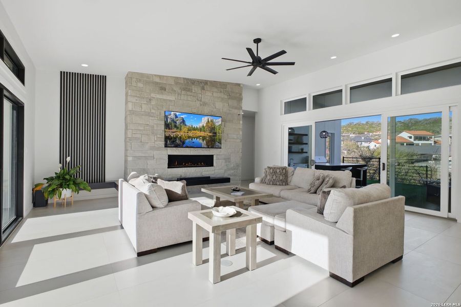 Furnished interior view inside a new home in , San Antonio (Image 17).