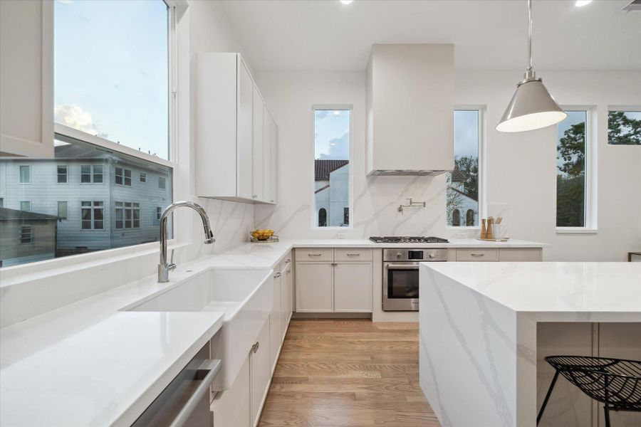 Furnished interior view inside a new home in , Houston (Image 11). Furnished interior view inside a new home in , Houston (Image 11).