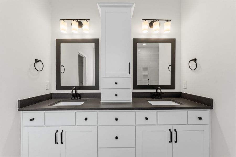 Furnished interior view inside a new home in Timberland Grove, Anderson (Image 12).