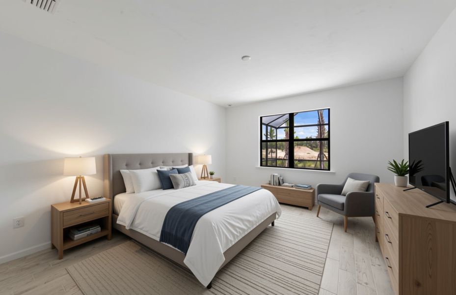 Furnished interior view inside a new home in Terreno, Naples (Image 6).
