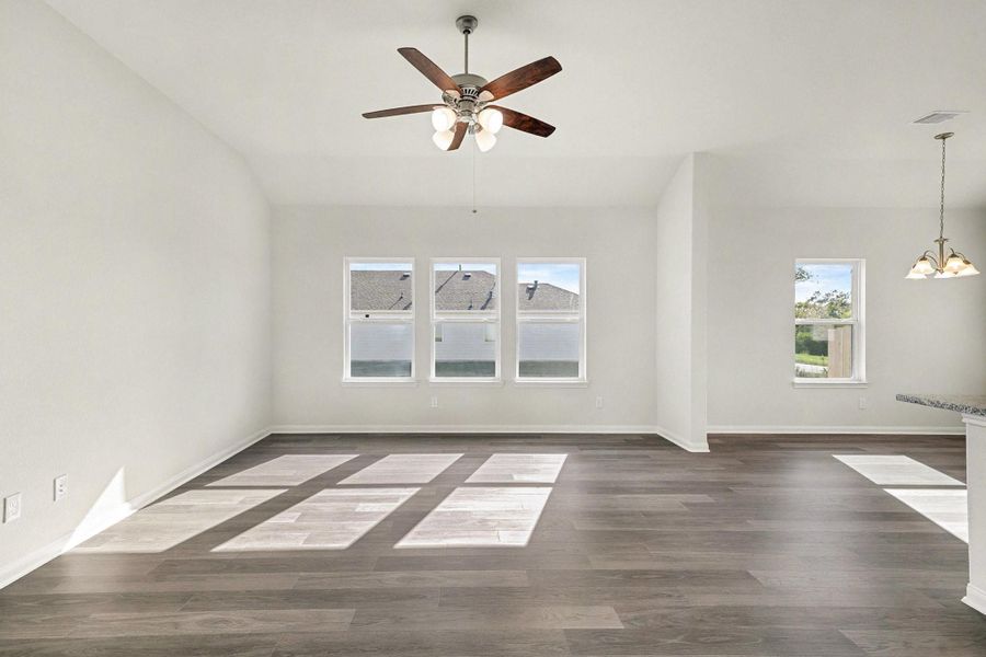 Spacious, unfurnished interior of a new home in Clear View Estates, Willis (Image 25).
