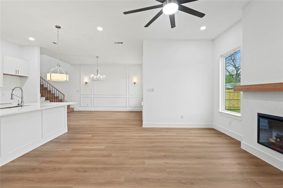 Spacious, unfurnished interior of a new home in , Dallas (Image 23). Spacious, unfurnished interior of a new home in , Dallas (Image 23).