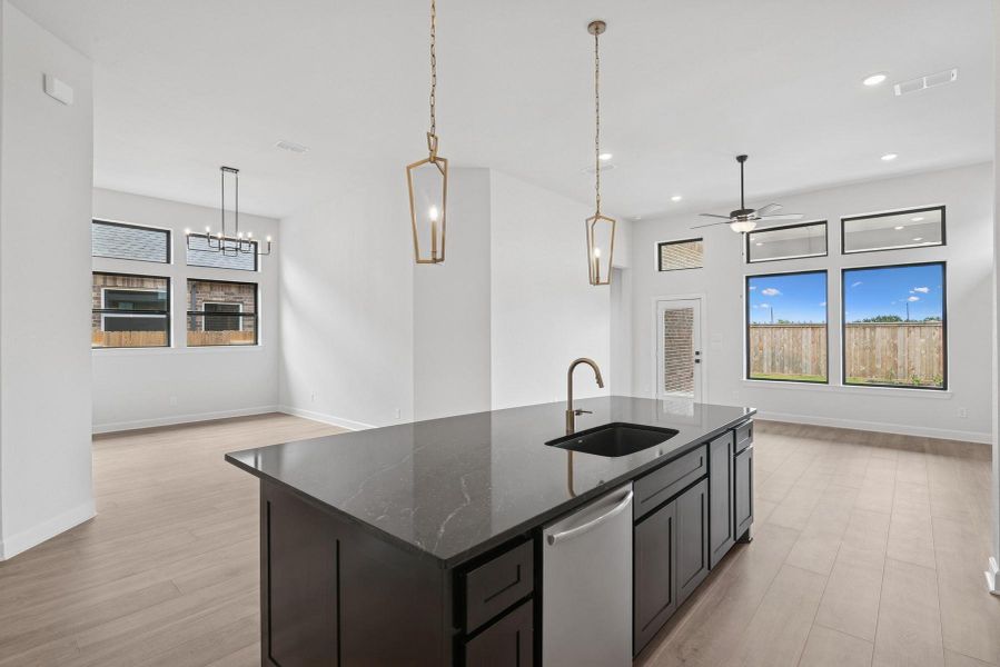 Furnished interior view inside a new home in Grange - Reserve Collection, Katy (Image 15).
