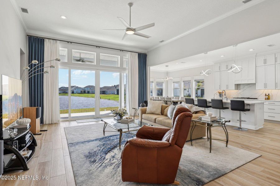 Furnished interior view inside a new home in , St. Augustine (Image 38). Furnished interior view inside a new home in , St. Augustine (Image 38).