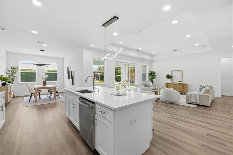 Furnished interior view inside a new home in , Brooksville (Image 9).