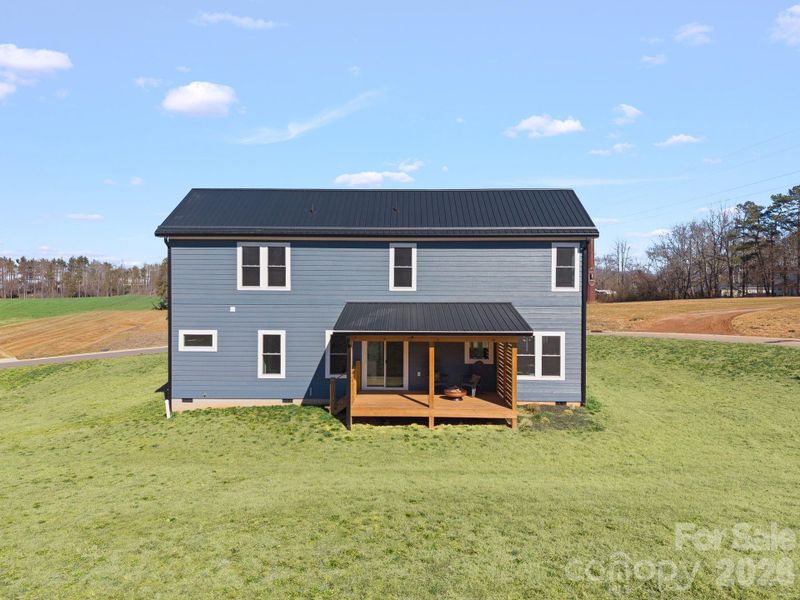Exterior details and patio area of a home in , Asheville (Image 3).