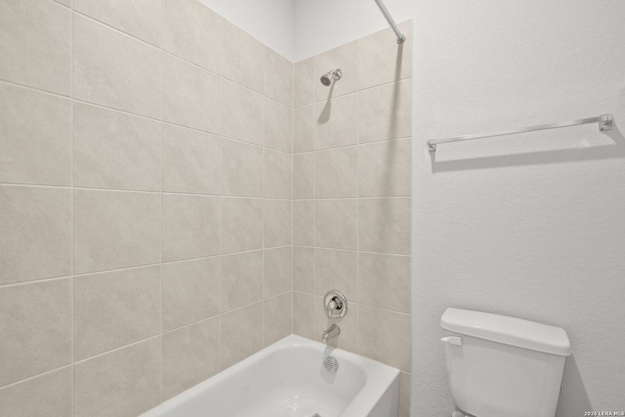 Furnished interior view inside a new home in Blue Ridge Ranch, San Antonio (Image 11).